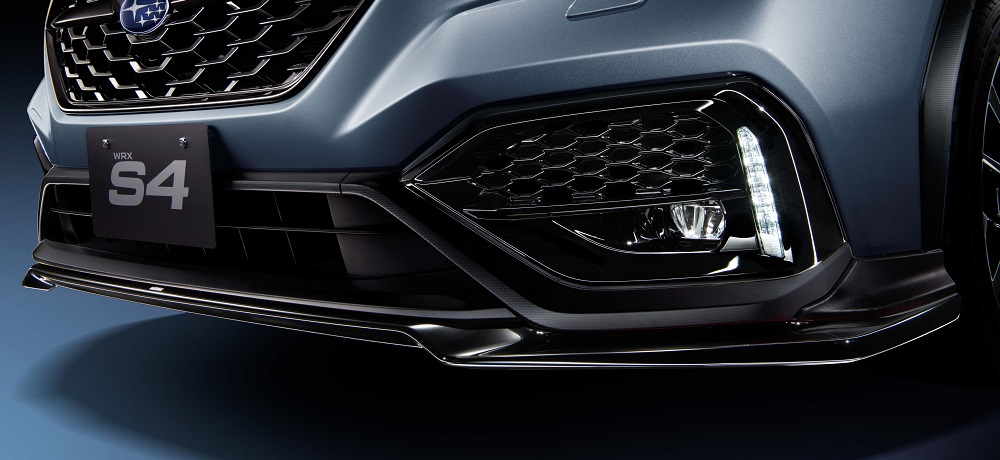 フロントアンダースポイラー（ブラック）：WRX S4（VB