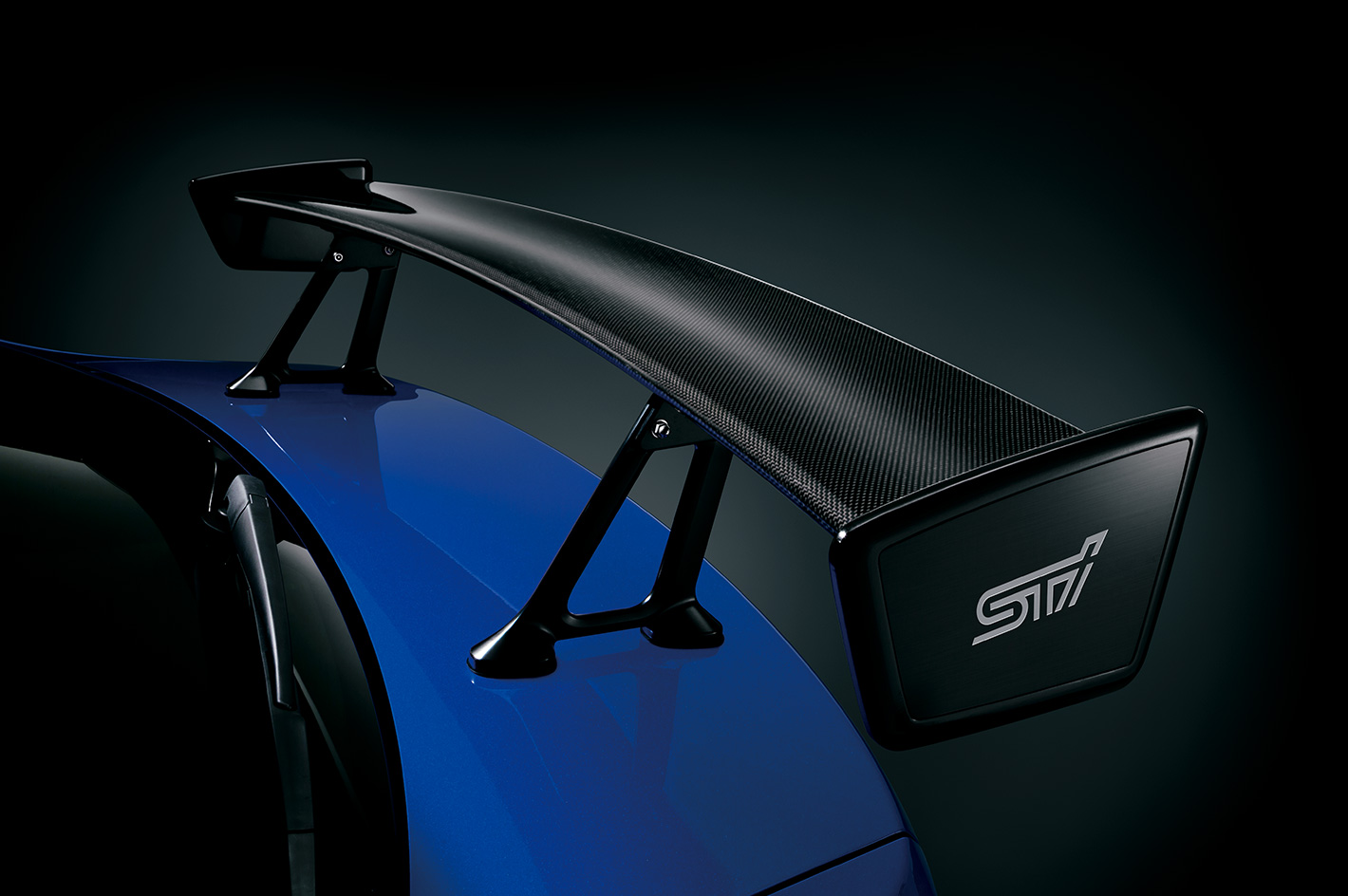 Subaru WRX STI 純正オプションカーボンファイバー リアウィング ドライカーボンリヤスポイラー：WRX STI（VA）｜パフォーマンスパーツ｜STI