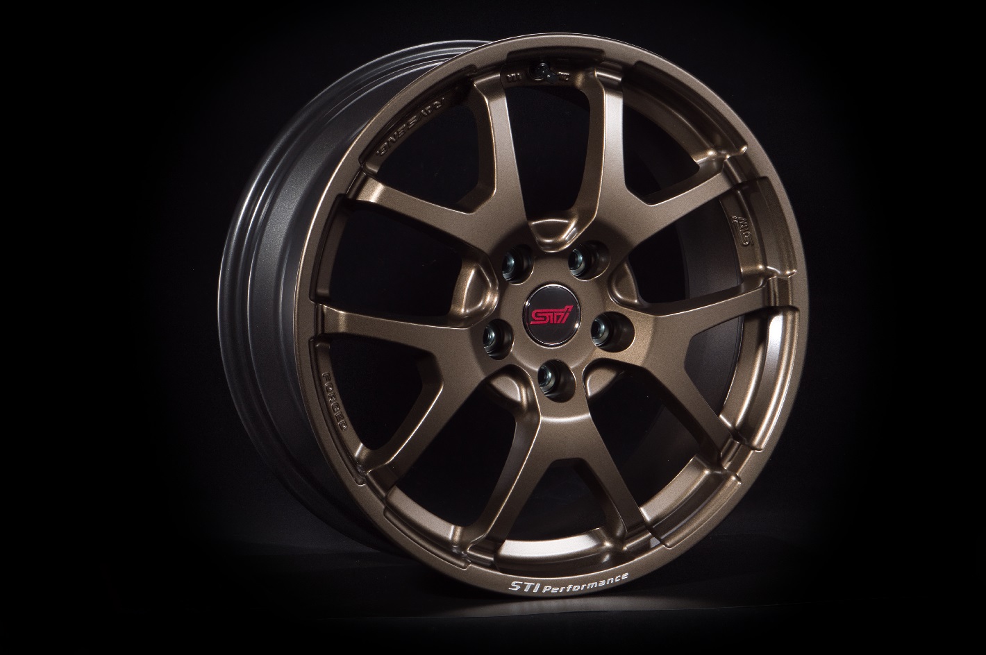 STIパフォーマンスホイール 18インチ 7.5J（マットブロンズ
