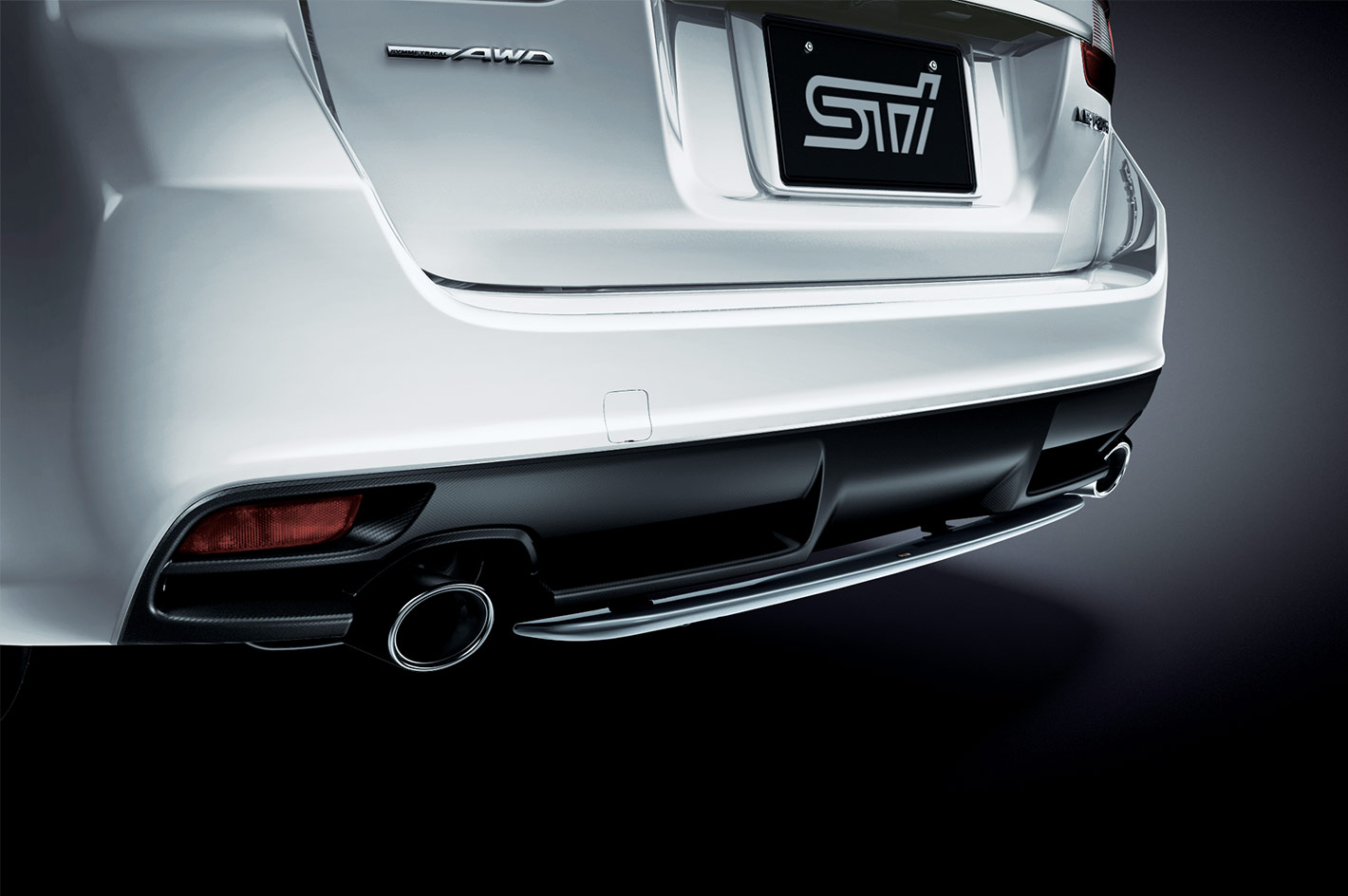 スバル WRX STI VA リアアンダー+ルーフスポイラー+トランクスポイラー素地3点SET 外装、ボディパーツ